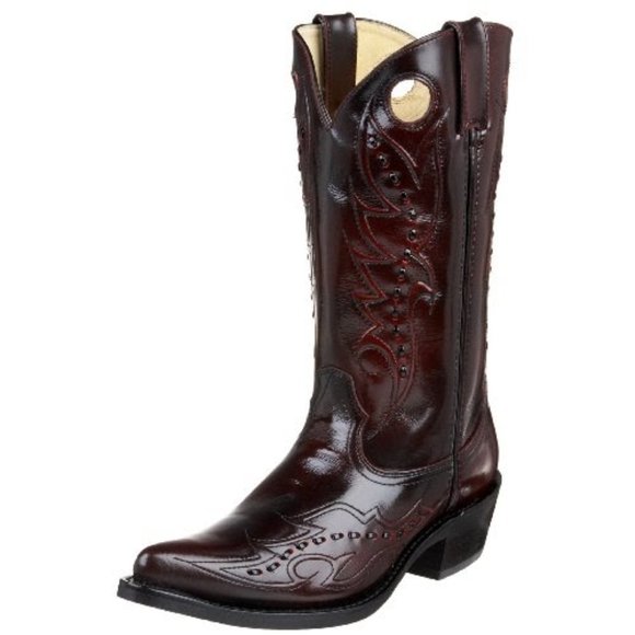 DURANGO black cherry dragon boots - Picture 1 of 3